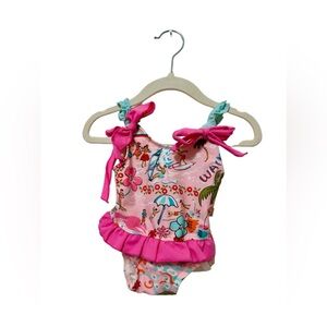 Floatmini Baby Girl Swimsuit | size 6-12m